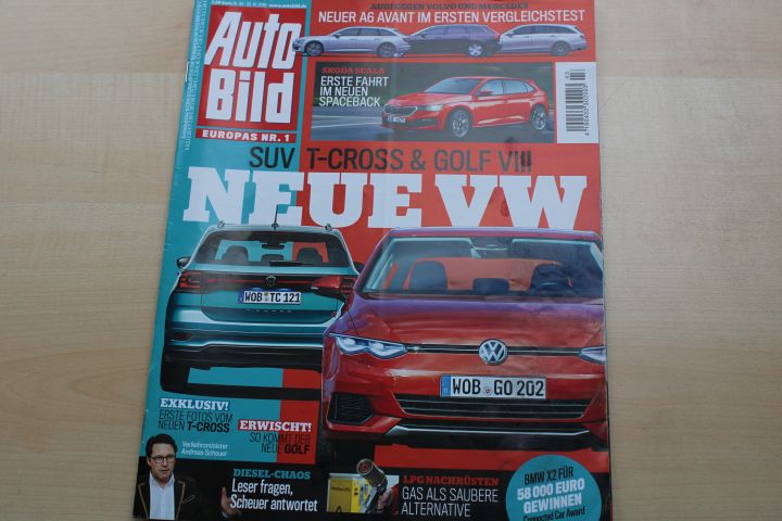 Deckblatt Auto Bild (43/2018)